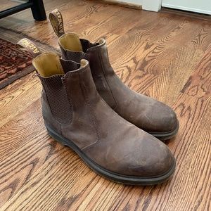 Dr. Martens 2976 Crazy Horse Leather Chelsea Boots - Men's Size 11